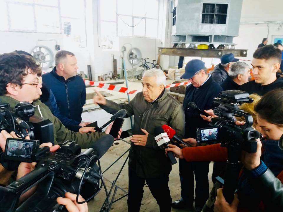 Reabilitarea infrastructurii principale de irigatii in Dolj. Ministrul Petre Daea a ajuns la amenajarea de irigatii Nadeia-Macesu