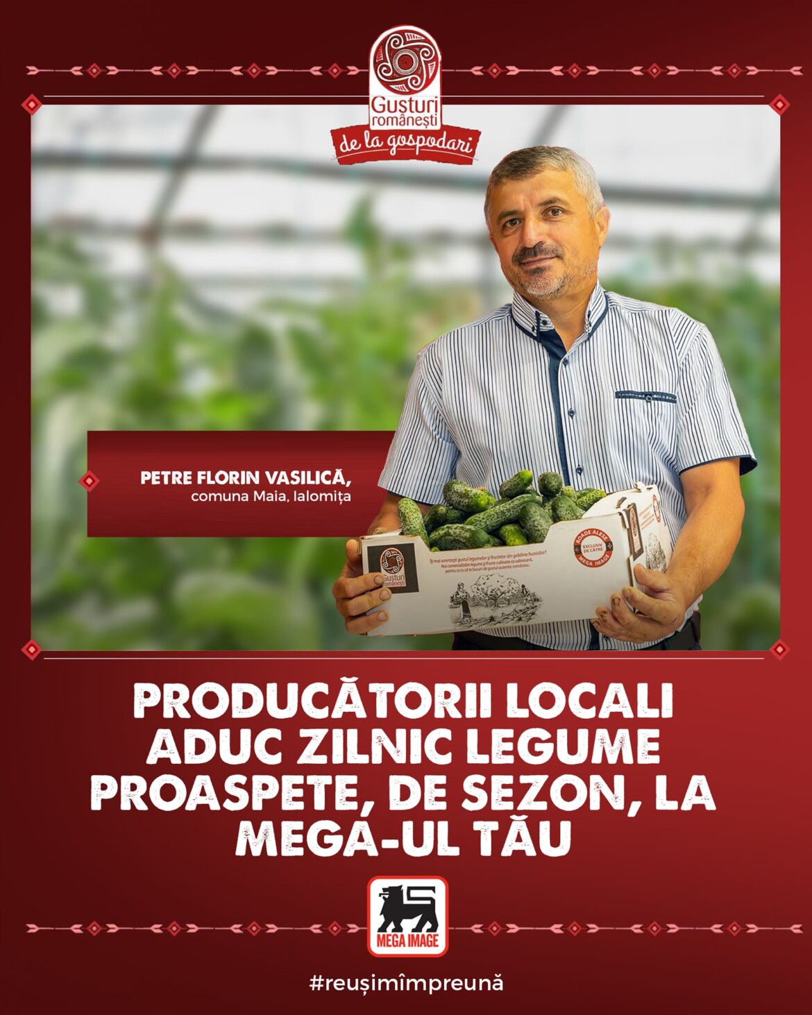 Mega Image reduce preţurile la legumele din programul Gusturi Româneşti